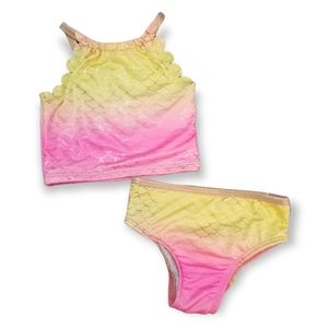 Kidgets 2 Piece Mermaid Bathing Suit 18M